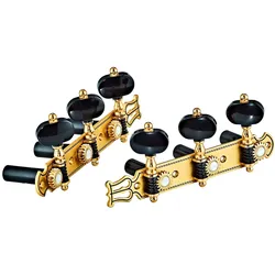Ortega Konzertgitarren Mechaniken Premium Gold Schwarz - Mechanik