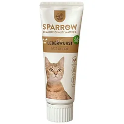 SPARROW Pet Leberwurst 75g Katzensnack