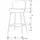 Woood Barhocker Vogue 65 cm Honiggelb