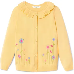 Tchibo - Baby-Strickjacke - Baby - Gr. 74/80 - gelb
