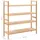 vidaXL Schuhregal 69 x 81 x 26 cm beige / beige