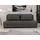 Homesy Schlafsofa, Dunkelgrau, Holz, 194x48x71 cm, Wohnzimmer, Sofas & Couches, Schlafsofas