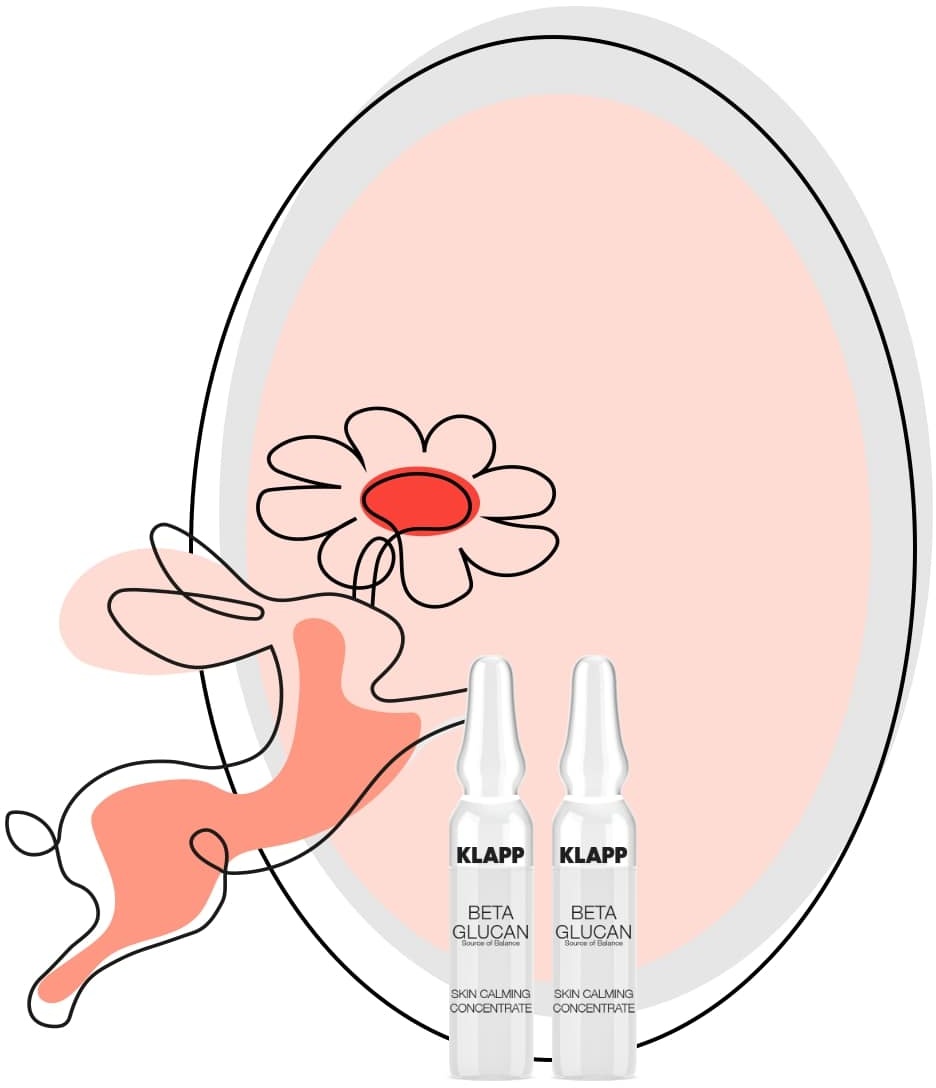 KLAPP Cosmetics Beta Glucan Skin Calming Concentrate 2x2ml