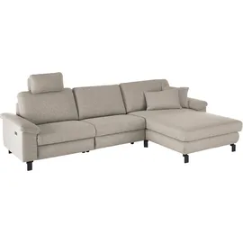 Candy Ecksofa 3,5-sitzig Polyester L-Form Grau