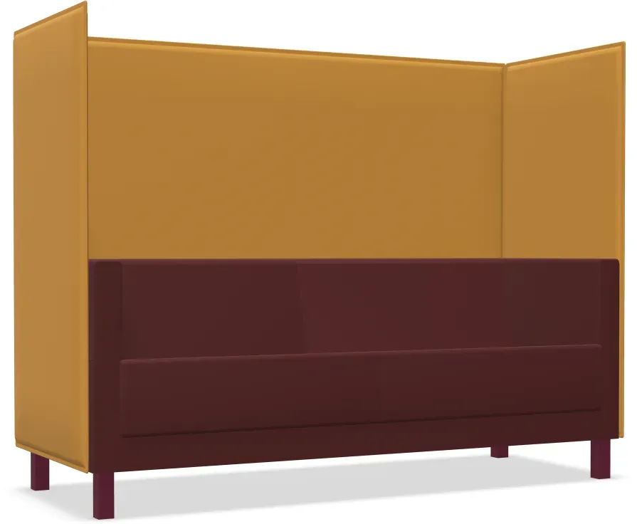 Profim Vancouver Lite W3 - 3er Sofa mit Trennwänden frei konfigurierbar
