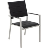 CLP Gartenstuhl Jones Mit Textilene-Bezug I Stapelstuhl Aus Aluminium