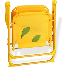SPIELWERK Kindersitzgruppe Garten mit Sonnenschirm höhenverstellbar 2x Klappstuhl UV Schutz abgerundete Ecken Tisch Stühle Outdoor Sitzgruppe Kinder
