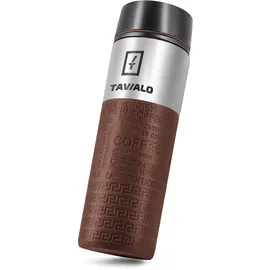TAVIALO Thermobecher 0,38 l Braun