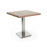 Niehoff Bistro Esstisch 80 x 80 x 77 cm Weiß