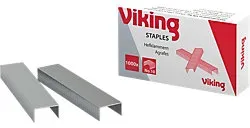 Viking Heftklammern Nr. 10 Draht Silber 1000 Heftklammern