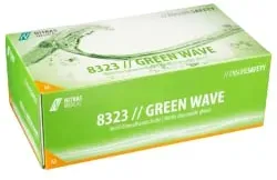 NITRAS GREEN WAVE Nitrilhandschuhe, puderfrei, grün 8323-S , 1 Karton = 10 Packungen à 100 Stück, Größe S