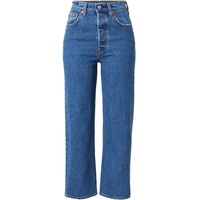 Levi's Levi’s Ribcage Ankle Straight Jeans in blauem Stonewash-W27