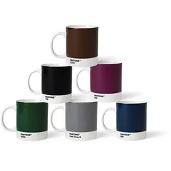 Pantone Porzellan Becher 6er-Set Set 3 - Natur-Farben