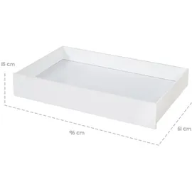 roba Hausbett 90 x 200 cm Holz massiv weiß