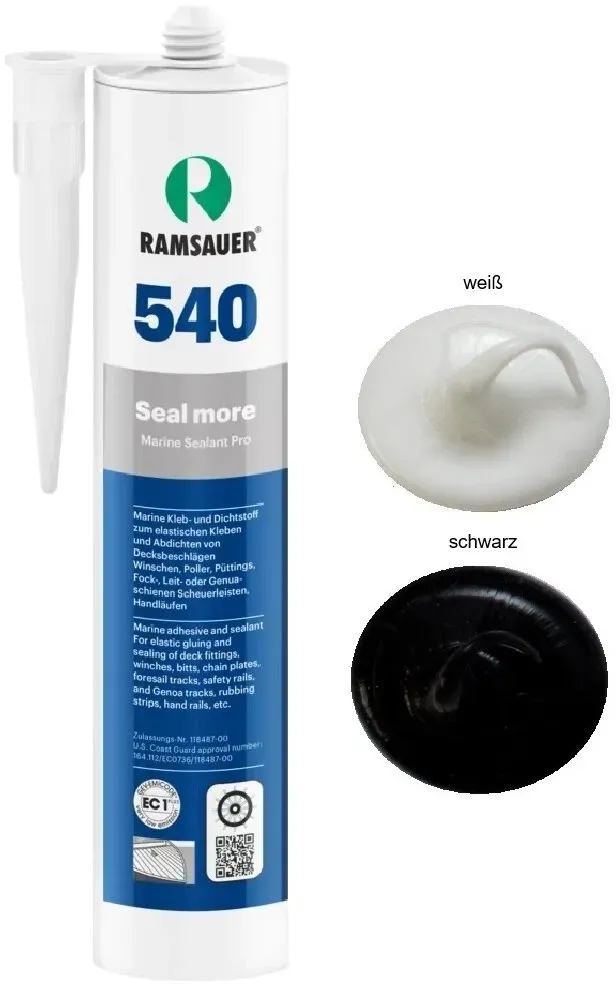 Ramsauer Marine 540 Seal more 1K Hybrid Boot Klebstoff 490g Kartusche