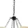Searchlight Cartwheel 8-flg. 60W schwarz/weiß  Durchmesser  - Glas/Metall