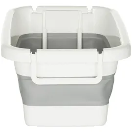 HJH Office CLEAN SILW / Faltbehälter Grau, Weiß,