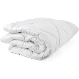 ASPERO Bio-Baumwoll-Bettdecke - Weiß