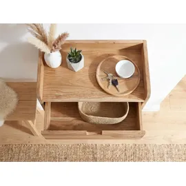 FineBuy Hängeregal 45 x 30 cm Braun