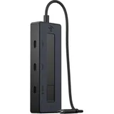 HP Universal USB-C Multiport-Hub, (USB-C, 4 Ports), Dockingstation - USB Hub, Schwarz,