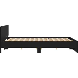 vidaXL 160 x 200 cm Schwarz
