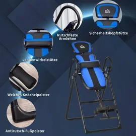 Homcom Inversionsbank Schwarz/Blau
