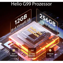 OUKITEL RT8 6/256GB SORT ROBUST