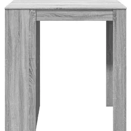 vidaXL Bartisch 102 x 70 x 103,5 cm Grau