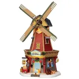 Lemax - Harvest Valley Windmill - Weihnachtsdorf Winterdorf Modellbau Spieluhr