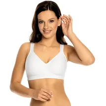 VIANIA! Soft-BH Minimizer 14587 bügellos guter Halt optimale Passform große Größen Farbe Weiß, Größe:85, Cup:C - 85C