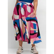 sheego Schlupfrock Sheego pink gemustert