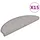 vidaXL Treppenmatte 65 x 21 cm Beige