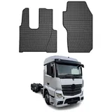 Omac Gummi Fußmatten kompatibel mit Mercedes Actros MP4 2012-2020 Non Pneuatic Seat 2X