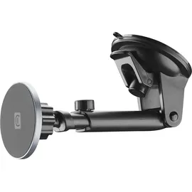 Cellular Line Cellularline Touch Mag Suction Cup Magnetische Smartphone-Halterung für das Auto für das Mag Safe-System - 360° Drehung - Schwarz
