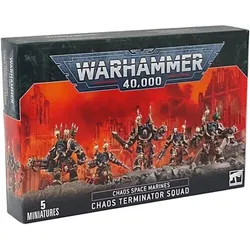Warhammer 40.000 - Chaos Space Marines Chaos Terminator Sq.