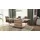 byLIVING Freischwinger Marlen Stoff braun 2er Set