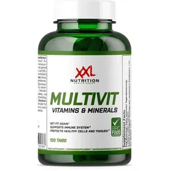 Multivit - 120 Tablets - XXL Nutrition