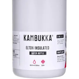 Kambukka Elton 600ml Chalk Thermosflasche - White - One Size