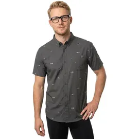 Salty Crew Kurzarmhemd Charcoal M