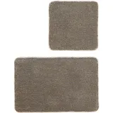 KLEINE WOLKE Relax 50 x 50 cm + 55 x 85 cm taupe