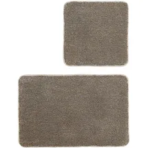 KLEINE WOLKE Relax 50 x 50 cm + 55 x 85 cm taupe