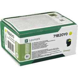 Lexmark Toner 71B20Y0  yellow