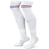 Nike Frankreich Strike Dri-FIT Auswärts-Stutzenstrümpfe 100 - white/bright blue/bright blue 46-50