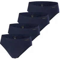 Bugatti, Herren, Unterhosen, Herren Slips, Blau, (XL, 4er Pack)