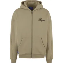 pequs Sweatjacke Herren Beige M