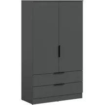 Möbel Boss Wäscheschrank Kopenhagen 80 x 140 x 37 cm Grau