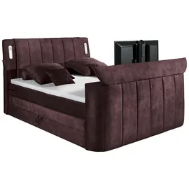 Stella Trading Dallas 180 x 200 cm Aubergine