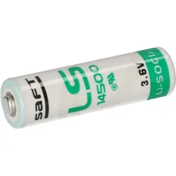 12x Saft Lithium 3,6V Batterie LS 14500 AA - Zelle