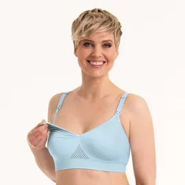 ANITA MATERNITY Still-BH ANITA MATERNITY "Seamless", Damen, Gr. M, N-Gr, grün (mint), Stoff, Obermaterial: 92% Polyamid, 8% Elasthan, clean, matt, unifarben, Basic, normal, BHs Still-BH, herausnehmbare Cups, doppellagig, verstellbare Träger, schlicht