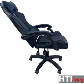 Hti-Living Krit Kunstleder Schwarz